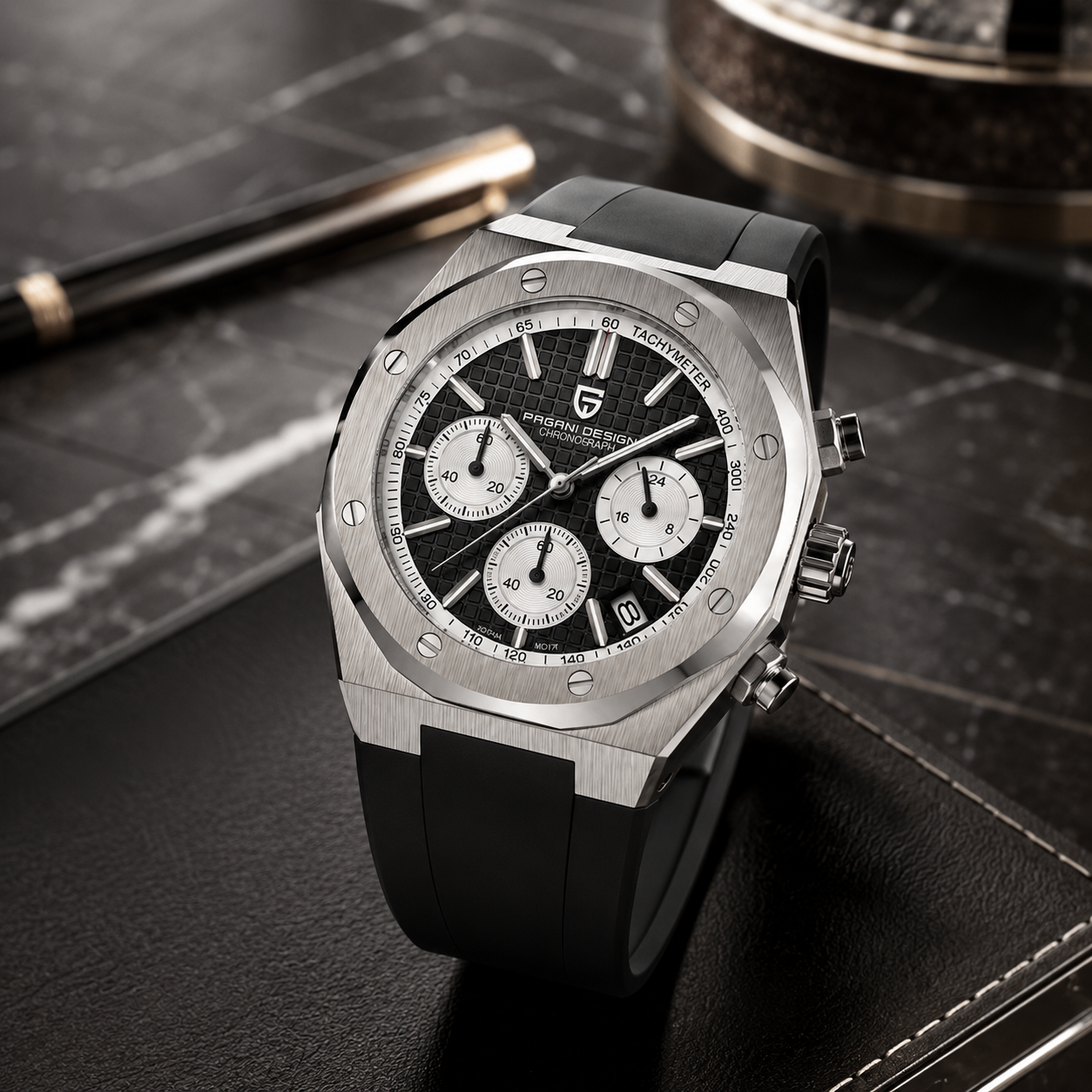PD-1707 Black Silver